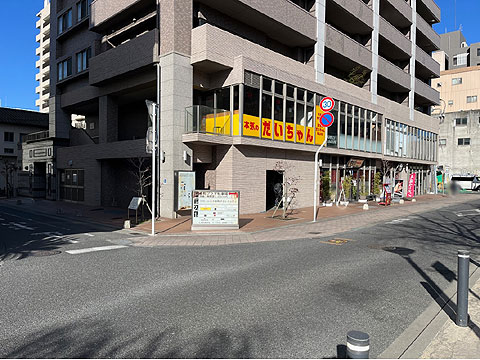 現地土地写真　アプローチ