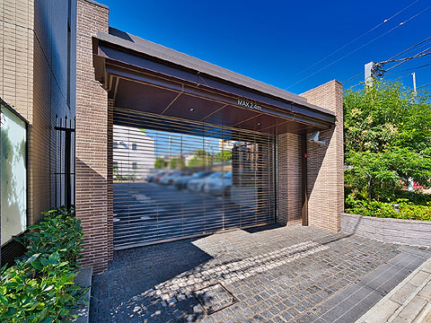 現地外観写真　新築時住宅性能評価において学校や一般的な病院と