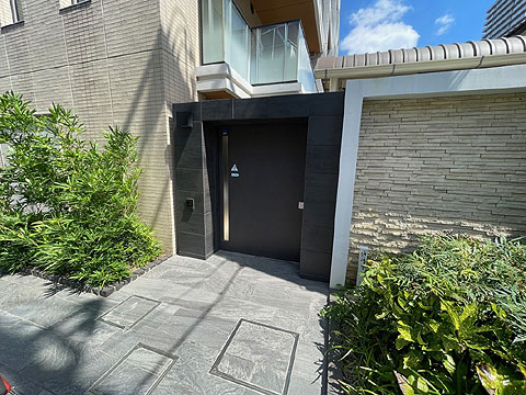 その他共用部 駐輪場入口