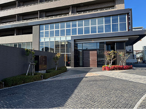 現地土地写真　アプローチ