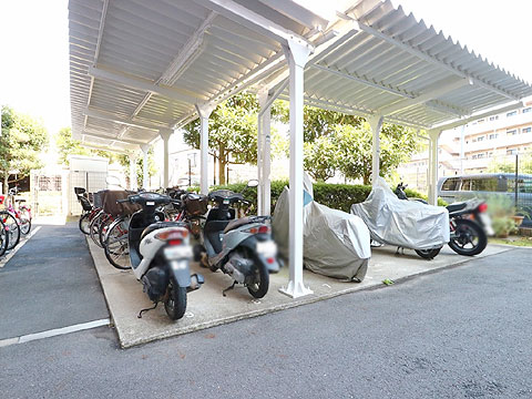 その他共用部　バイク置き場