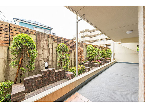 その他共用部　マンション内植栽