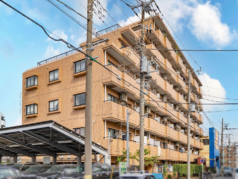 現地外観写真　ライオンズガーデン川崎