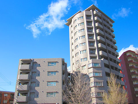 現地外観写真　建物外観（南東側）