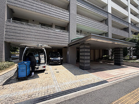 その他共用部 エントランス前の車寄せ