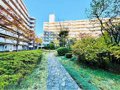 その他共用部　中庭