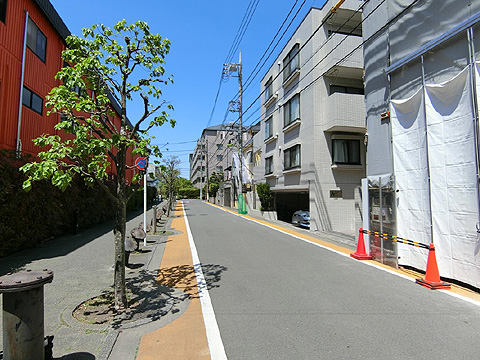 現地土地写真　前面道路