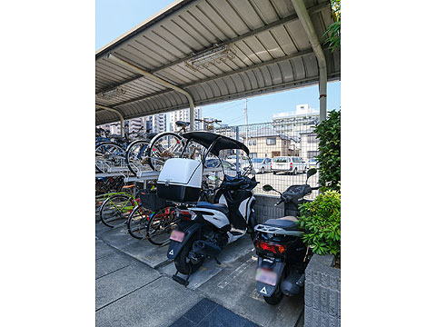 その他共用部　バイク置き場