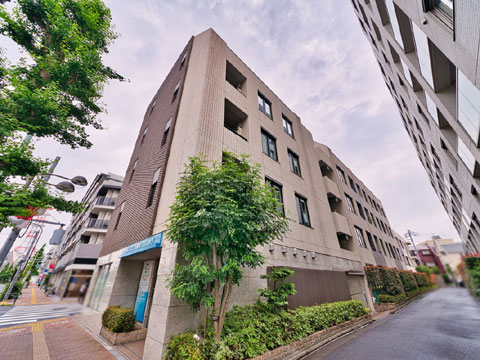 現地外観写真　イニシアイオ目黒学芸大学Ⅱ
