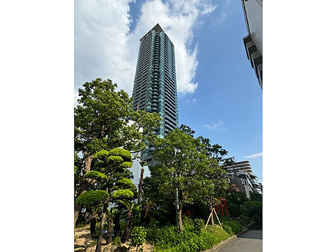 現地外観写真　シティタワーグラン天王寺