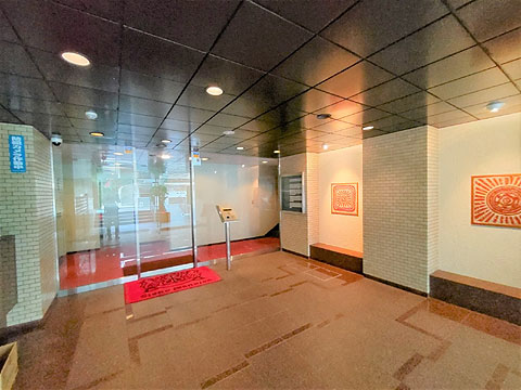 現地土地写真　エントランスオートロック