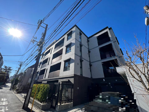 現地外観写真　建物外観写真（北東側から撮影）