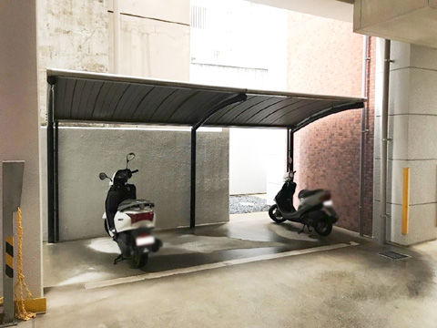その他共用部　駐輪場＆バイク置き場