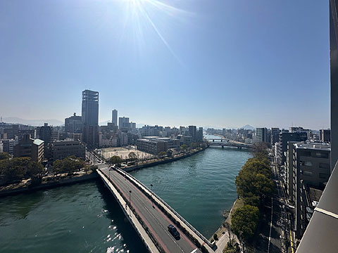 その他共用部　元安川（上層階より）