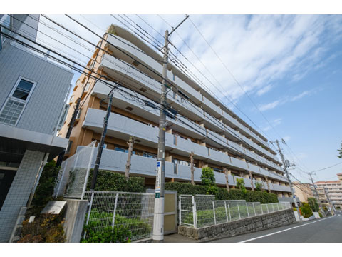 現地外観写真　ライオンズヒルズ多摩永山弐番館-2