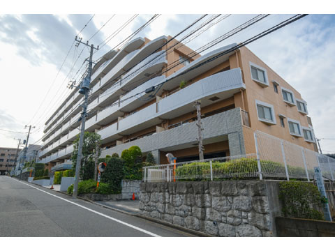 現地外観写真　ライオンズヒルズ多摩永山弐番館-4