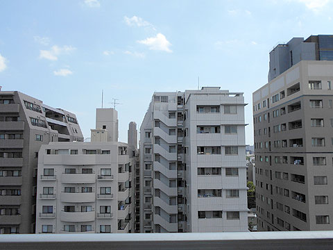 現地土地写真　バルコニーからの眺望