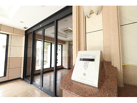 その他共用部 風除室(オートロック操作盤)