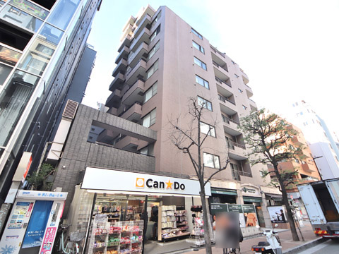 現地外観写真　ウィン麻布十番ハラビル外観(2)